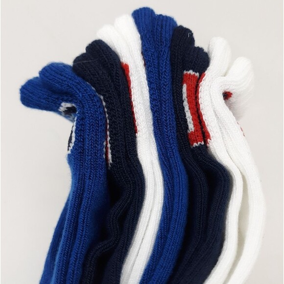 Polo Ralph Lauren Men's  Athletic 6-Pair Quarter Cut Socks  Multicolored - Picture 3 of 9